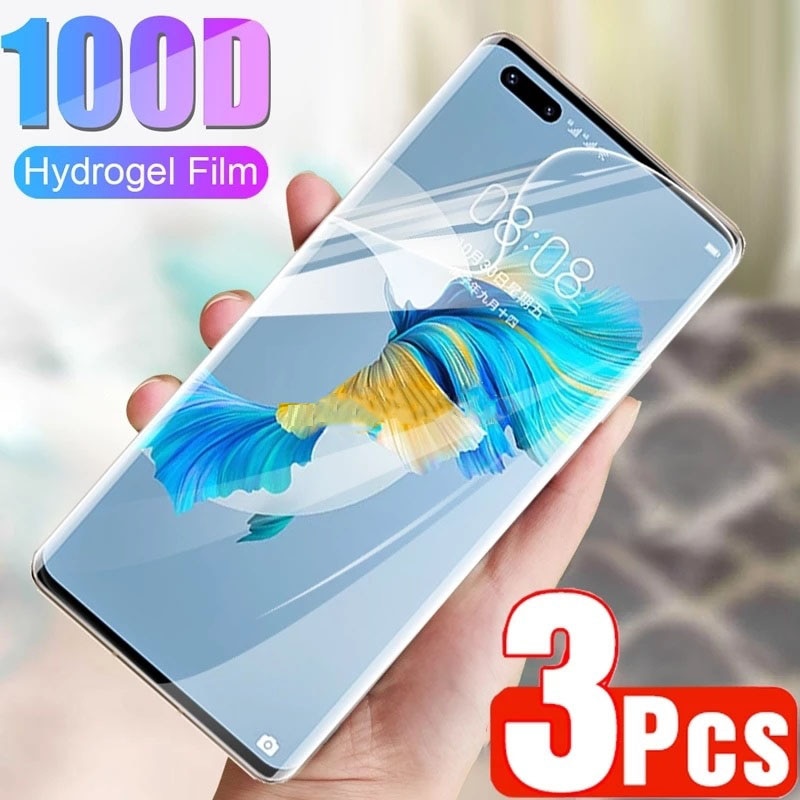 3PCS Hydrogel Film For Huawei P40 P30 P20 lite Screen Protector Film For Huawei P20 P30 P40 Pro Protective Film