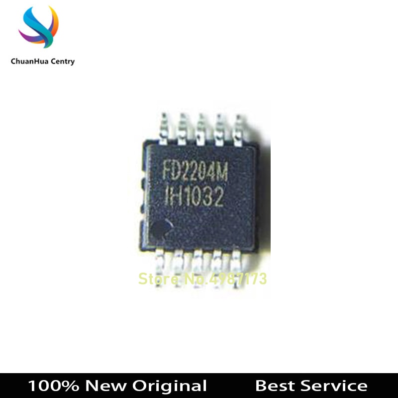 10 Pcs/Lot FD2204M MSOP10 100% New Original In Stock
