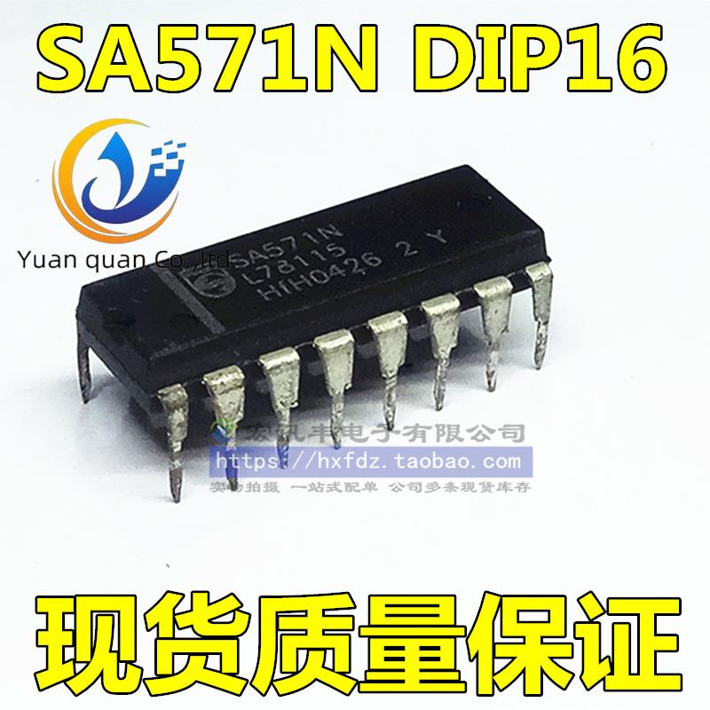 30pcs original new SA571N NE571N DIP-16 linear - audio processing