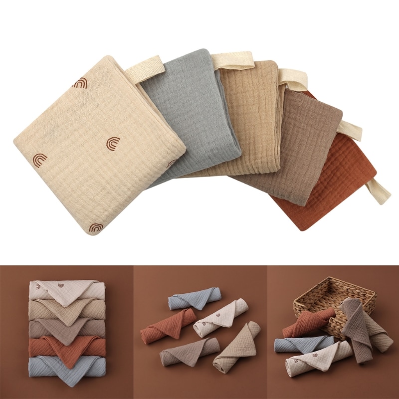 Baby Toddler Cotton Bib Trendy Style Feeding Pocket Burp Boy Infant Saliva Towel