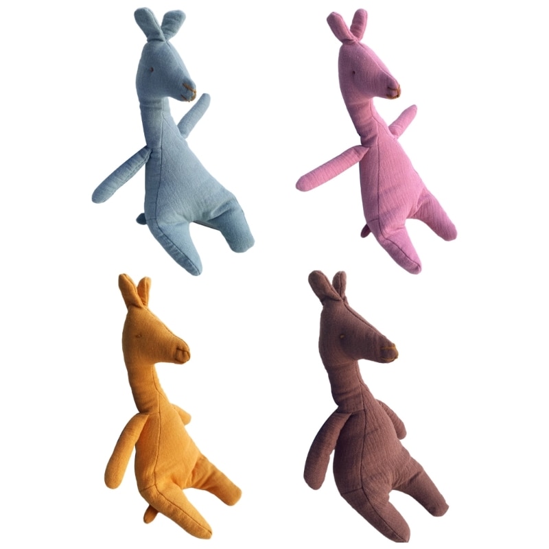 Baby Teether Toy Stuffed Animal Teething Soft Chewing Toy Infant Rattle Toy