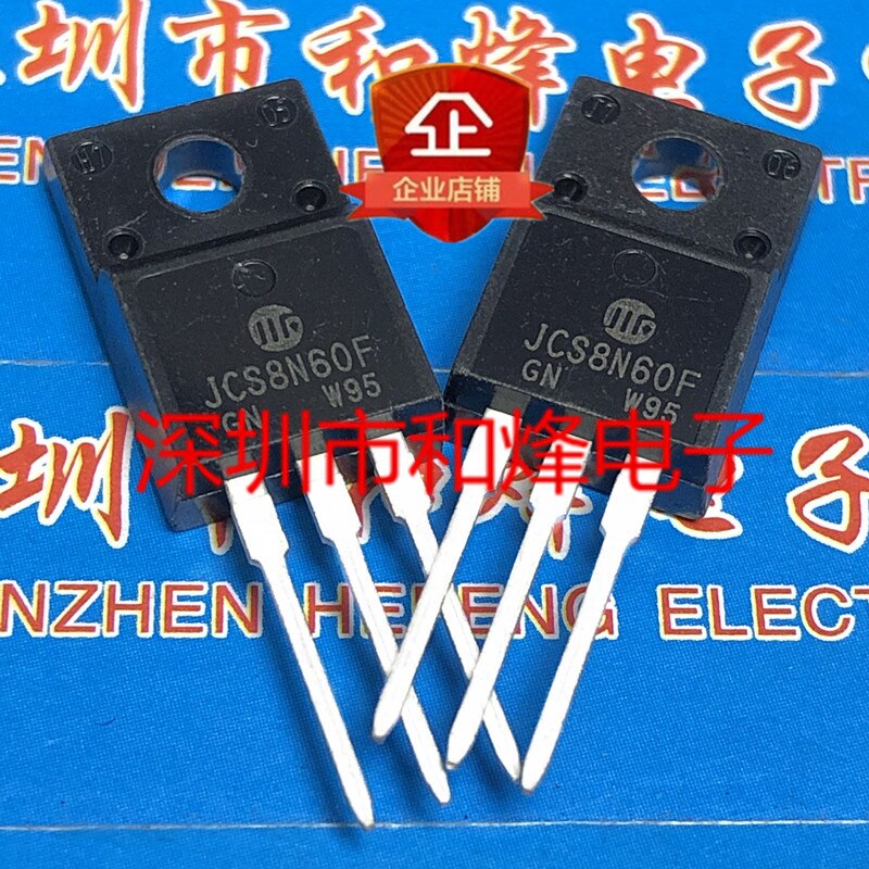 30pcs original new JCS8N60F TO-220F 600V 7.5A
