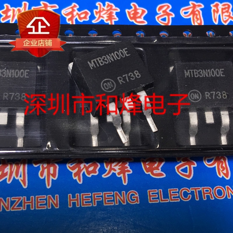 30pcs original new MTB3N100E TO-263 1000V 3A