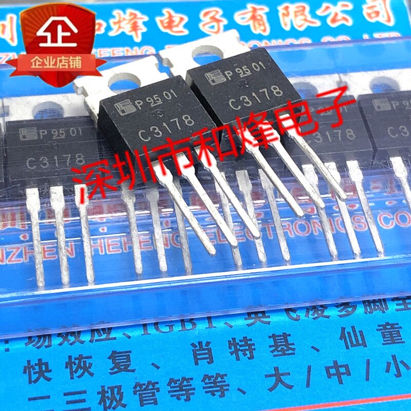 30pcs original new C3178 2SC3178 TO-220 850V 2A
