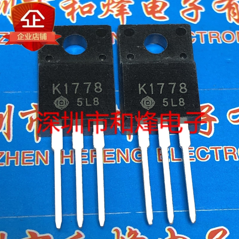 30pcs original new K1778 2SK1778 TO-220F 80V 10A
