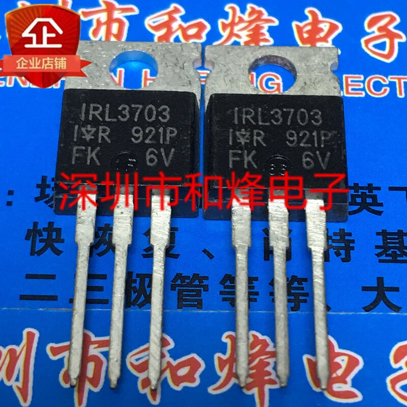 30pcs original new IRL3703 TO-220 30V 260A