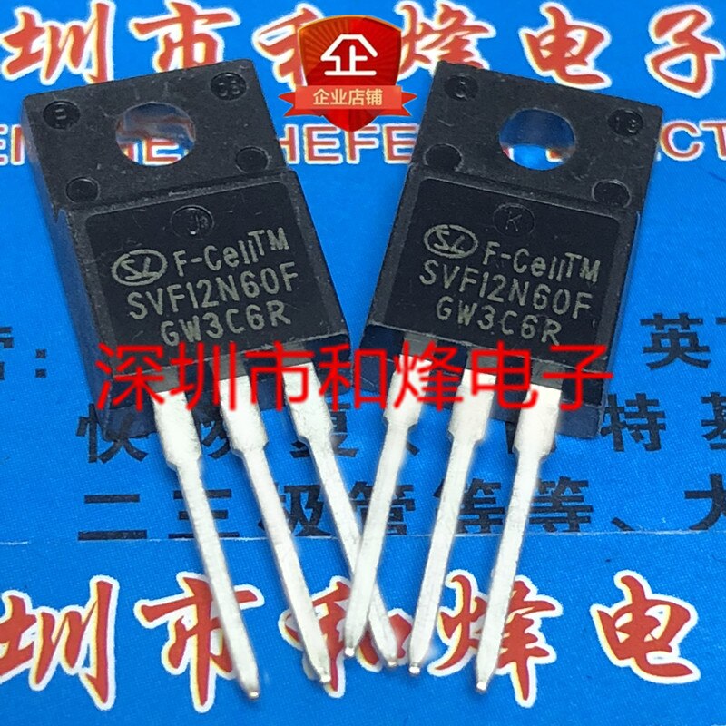 30pcs original new SVF12N60F TO-220F 600V 12A