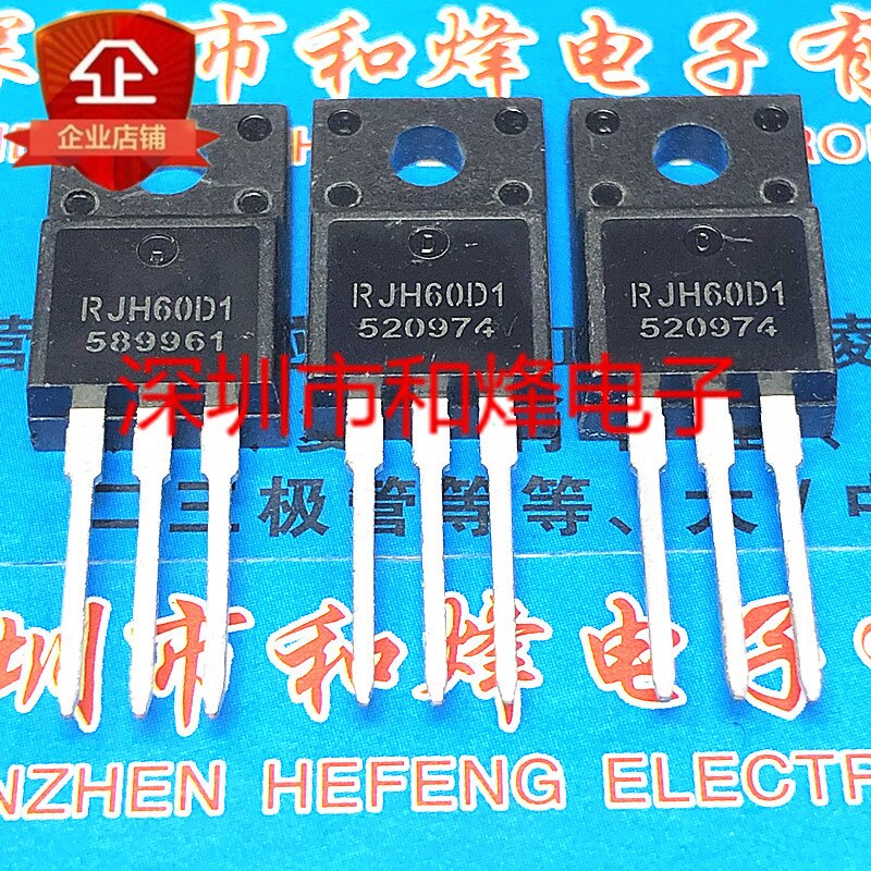 30pcs original new RJH60D1 TO-220F 600V 8A