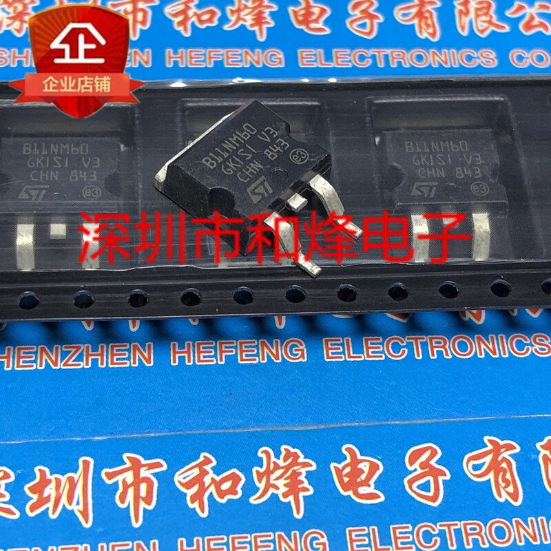 30pcs original new STB11NM60 B11NM60 TO-263 600V 11A