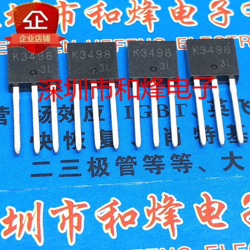 30pcs original new K3498 2SK3498 TO-251 400V 1A