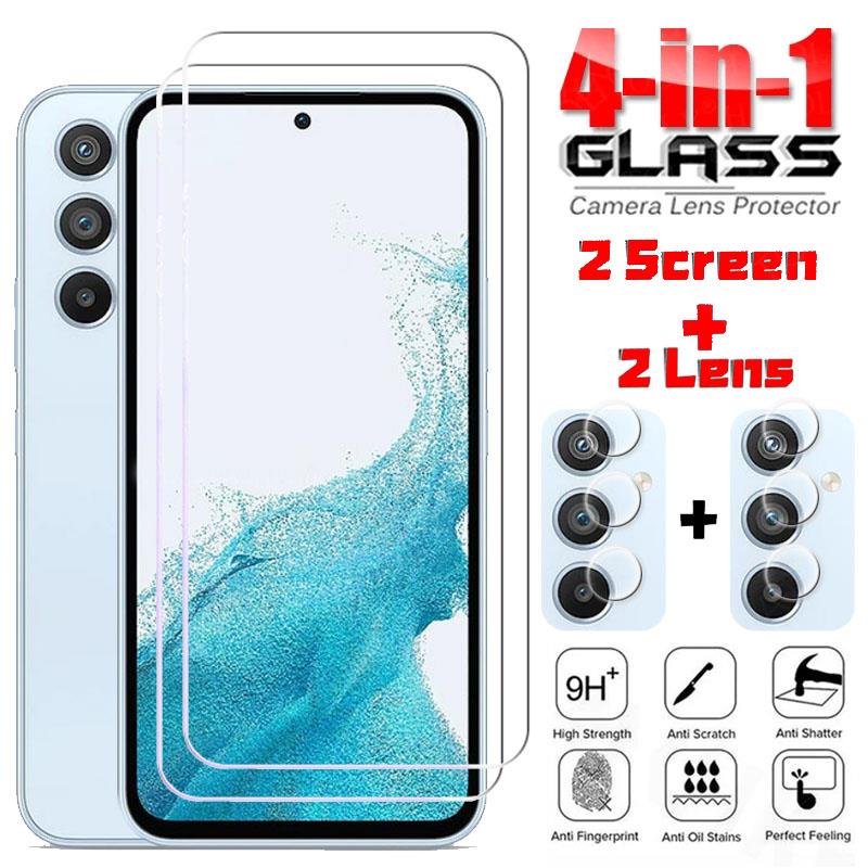 For Samsung Galaxy A54 5G Screen Protector Tempered Glass For Samsung A54 5G A53 A52 A73 A72 Protective Film Samsung A54 Glass