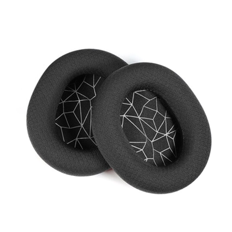 Ear Pads Sponge Cushion Replacement Elastic Cushion Earmuffs for Arctis 3 5 7 Pro Lossless Wireless Gaming Headphon