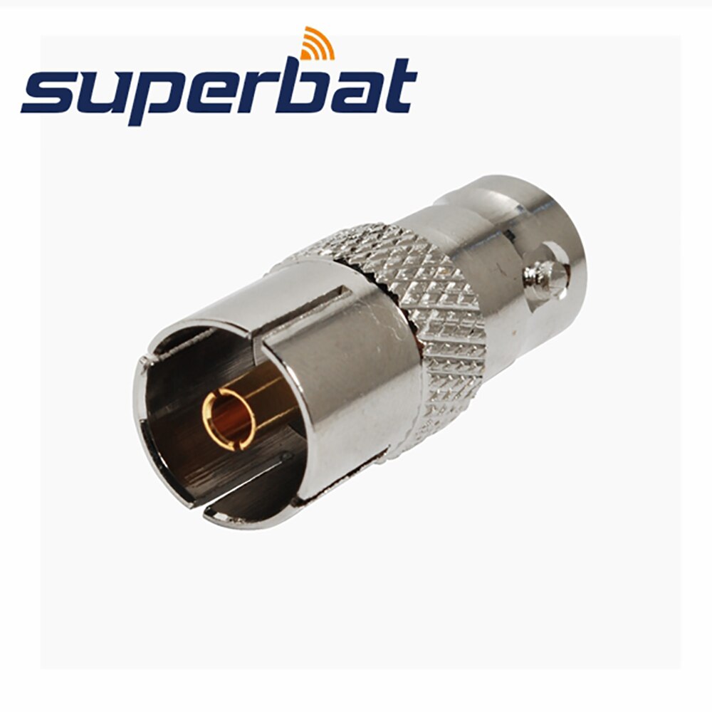 Superbat DVB-T TV-Tuner Antenna Adapter BNC Female to DVB-T Jack Adapter Connector