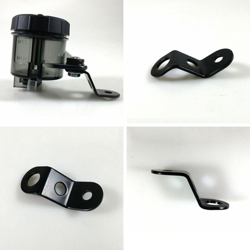 Universal Motorcycle Front Brake Clutch Fluid Bottle Master Cylinder Oil Reservoir Bracket Motorcycle Modified Accessories 1 PC