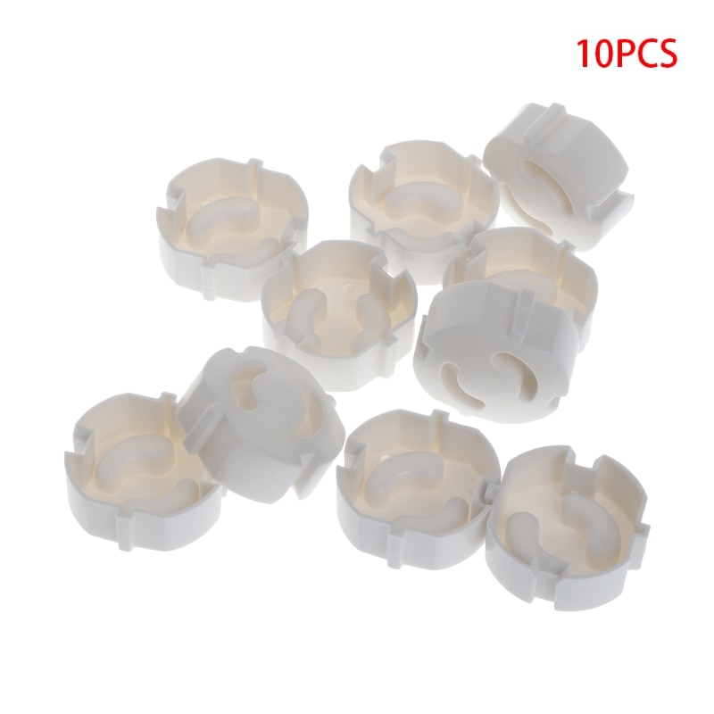 10pc Home Baby Proofing Safety Socket Covers Protectors Guards British Plug Socket Lid For Toddler Safety Guards