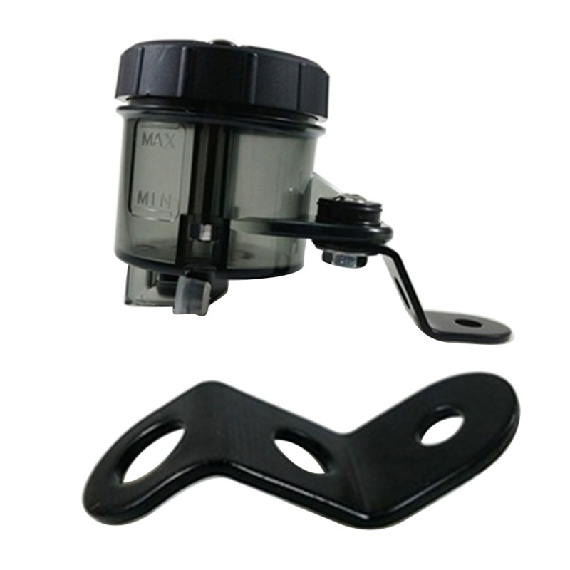 Universal Motorcycle Front Brake Clutch Fluid Bottle Master Cylinder Oil Reservoir Bracket Motorcycle Modified Accessories 1 PC