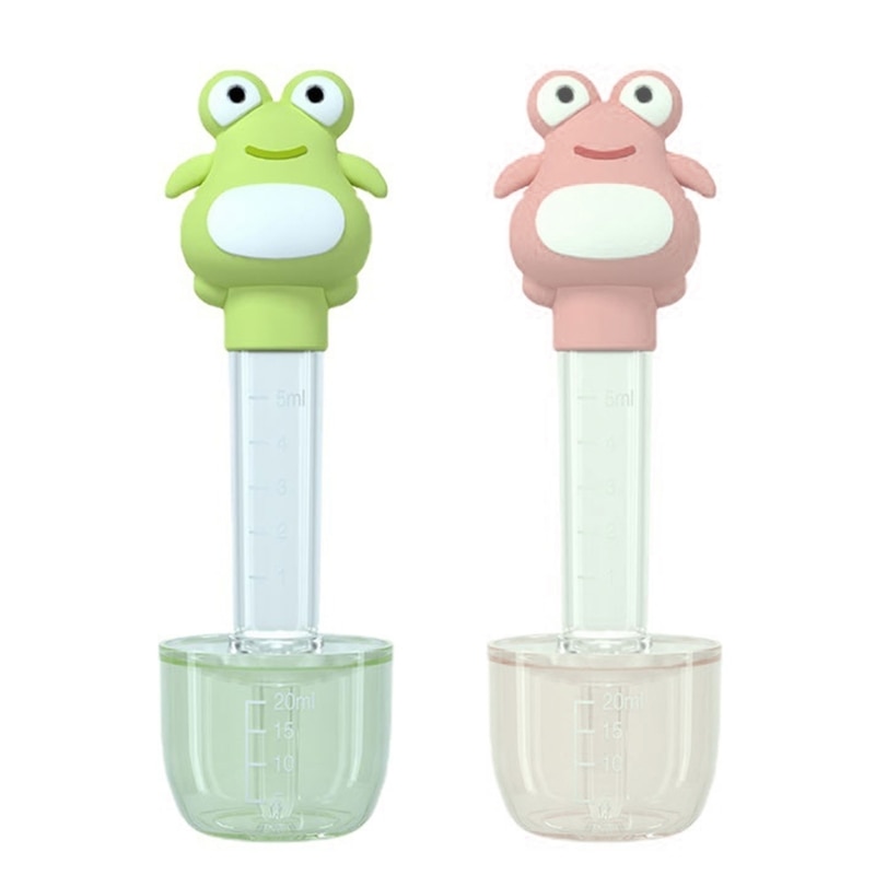 67JC Feeding Utensils Needle Feeder Squeeze Medicine Dropper Dispenser Pacifier Baby Kids Medicine Dispenser Blue Pink