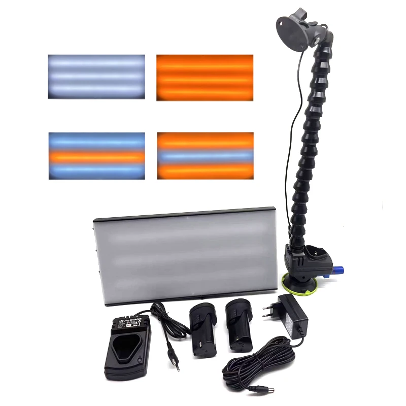12V Lithium Battery Wireless Led Lamp Checking Tool Cordless Dent Light For Car Paintless Dent
