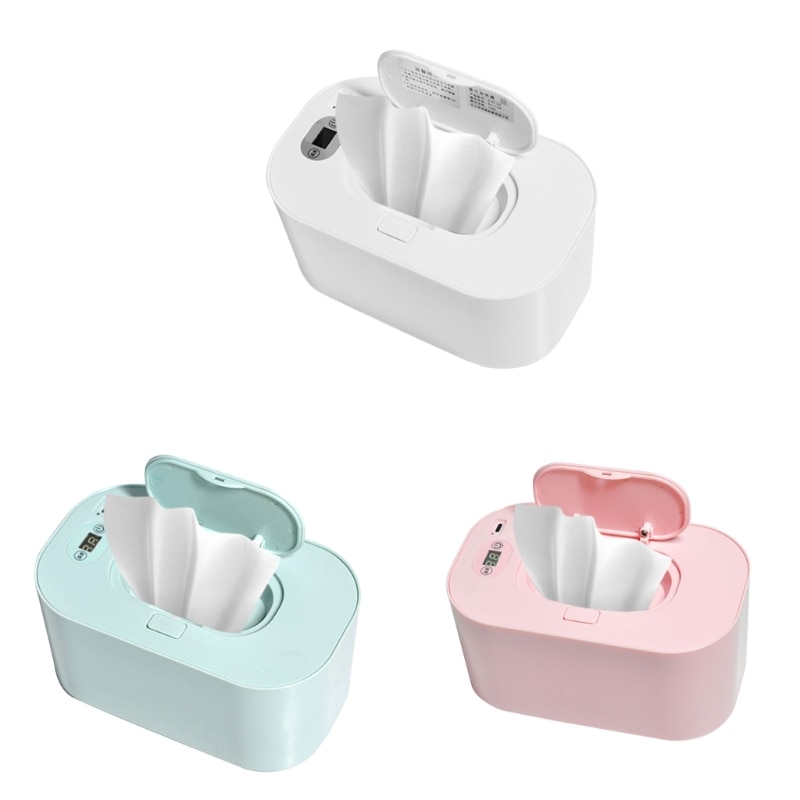 Portable Baby Wipe Warmer Baby Wet Wipes Dispenser Reusable Baby Wipes Heater