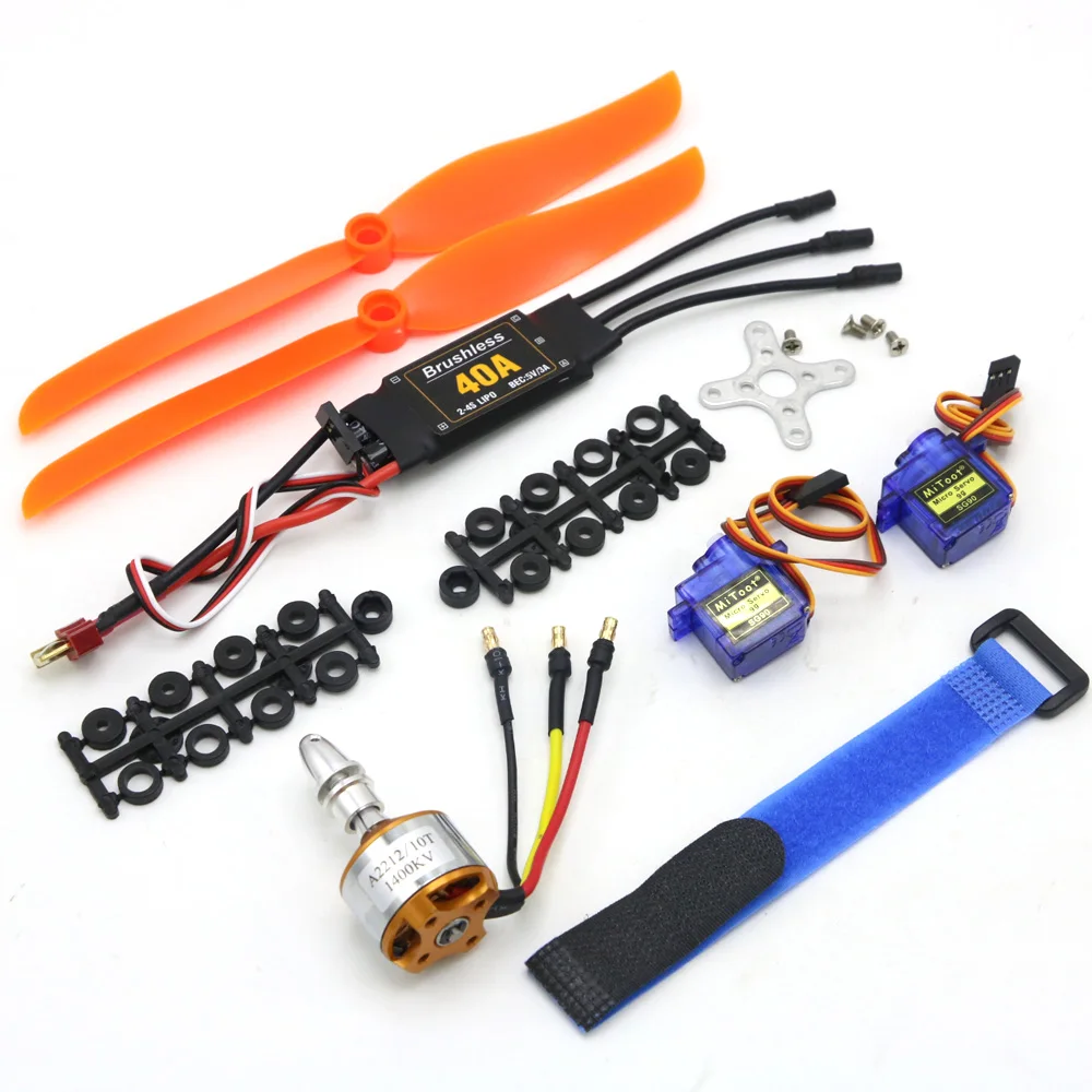 A2212 2212 2200KV 1400KV 1000KV Brushless Motor 30A 40A / 40A BLheli ESC SG90 9G Micro Servo for RC