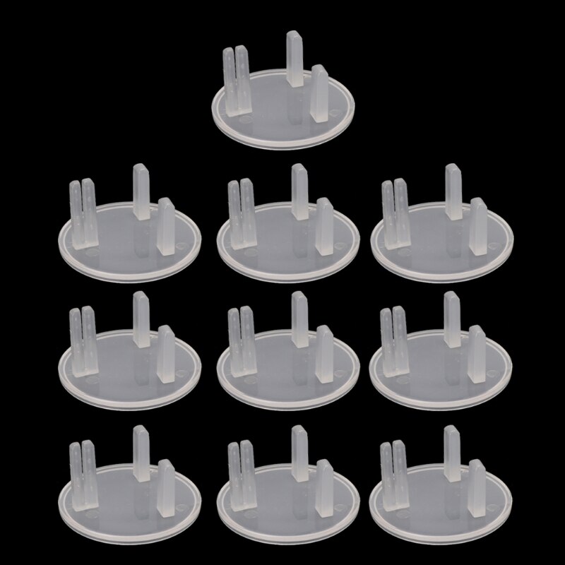10x Outlet Covers Baby Proofing Socket Protectors Child Safety Plug Caps GBR