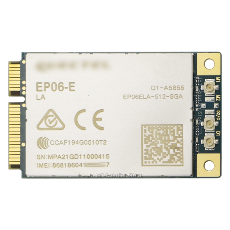 EP06-E 300Mbps/50Mbps LTE-A Cat.6 Cellular Wireless Communication MiniPCIe GPS GNSS 4G LTE Module EP06 E EP06ELA EP06ELA-512-SGA