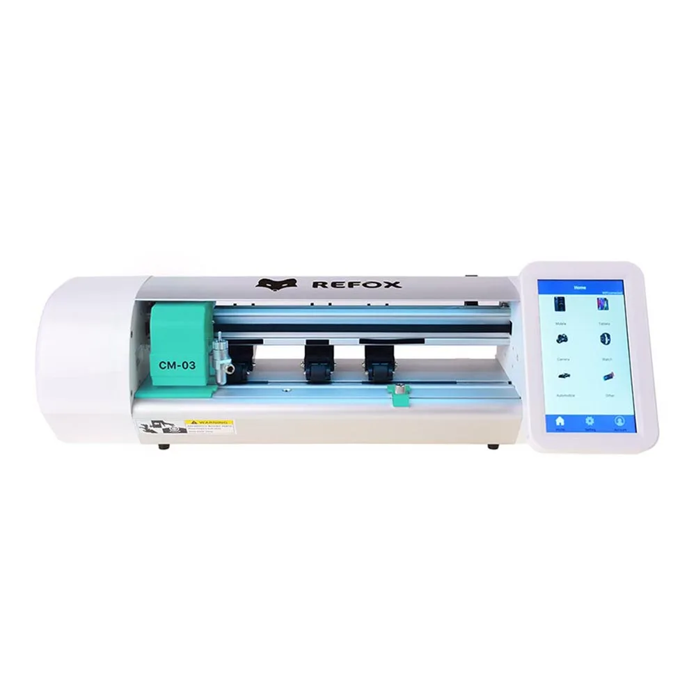 REFOX CM-03 Film Cutting Machine Cellphone Screen Protector Cutter Plotter For Devia Rockspace Jiutu Fonlyu Hydrogel Sheet