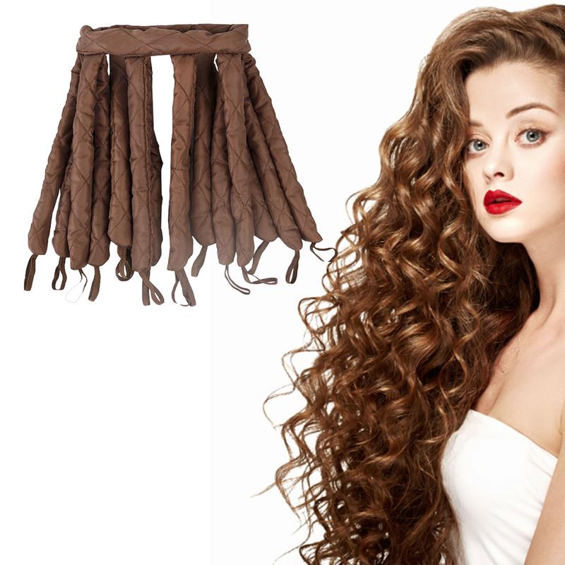 No Heat Curling Iron Headband Adjustable Curler Heatless Headband Adjustable Heatless Hair Curler For Most LengthsHair Sleeping