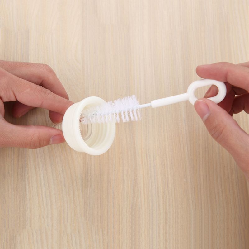 77HD 5Pcs Baby Bottle Brush Cleaner Kit with Nipple Brush Cleaner Simple ButPractical