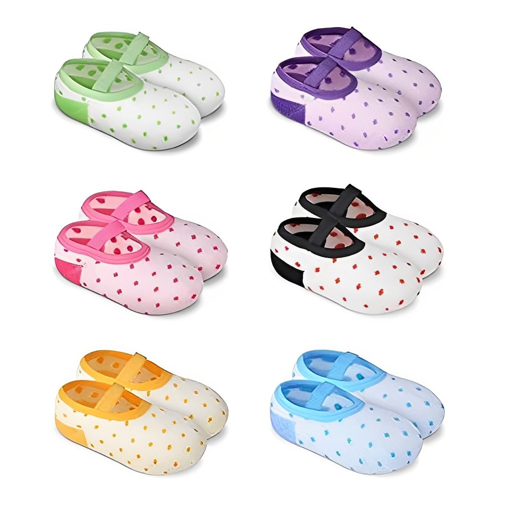 Anti-shedding Baby Shoes Warm Infant Shoe Sweat Absorption Anti-slip Dot Sock Children Boat Sock for Four Season