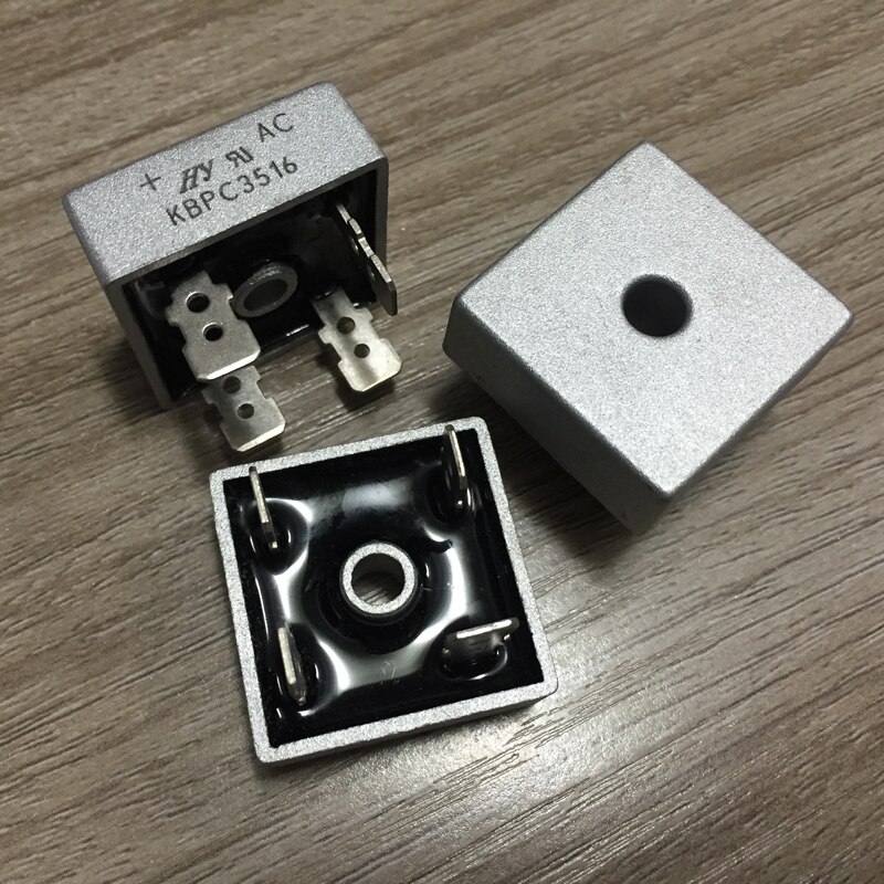 New Orginal 5PCS/Lot KBPC3516 3516 or KBPC3512 or KBPC3510 or KBPC2510 or KBPC2508 or KBPC2506 DIP-4 35A 1600V Bridge Rectifier