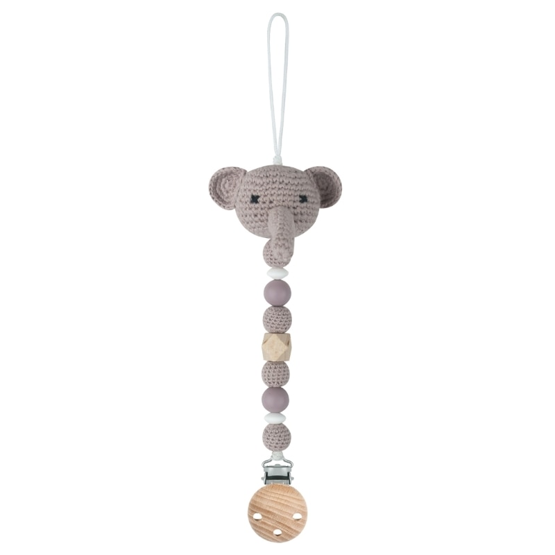 Handwoven Baby Soother Clip Anti-drop Pacifier Chain Nipple Clip Dummy Holder