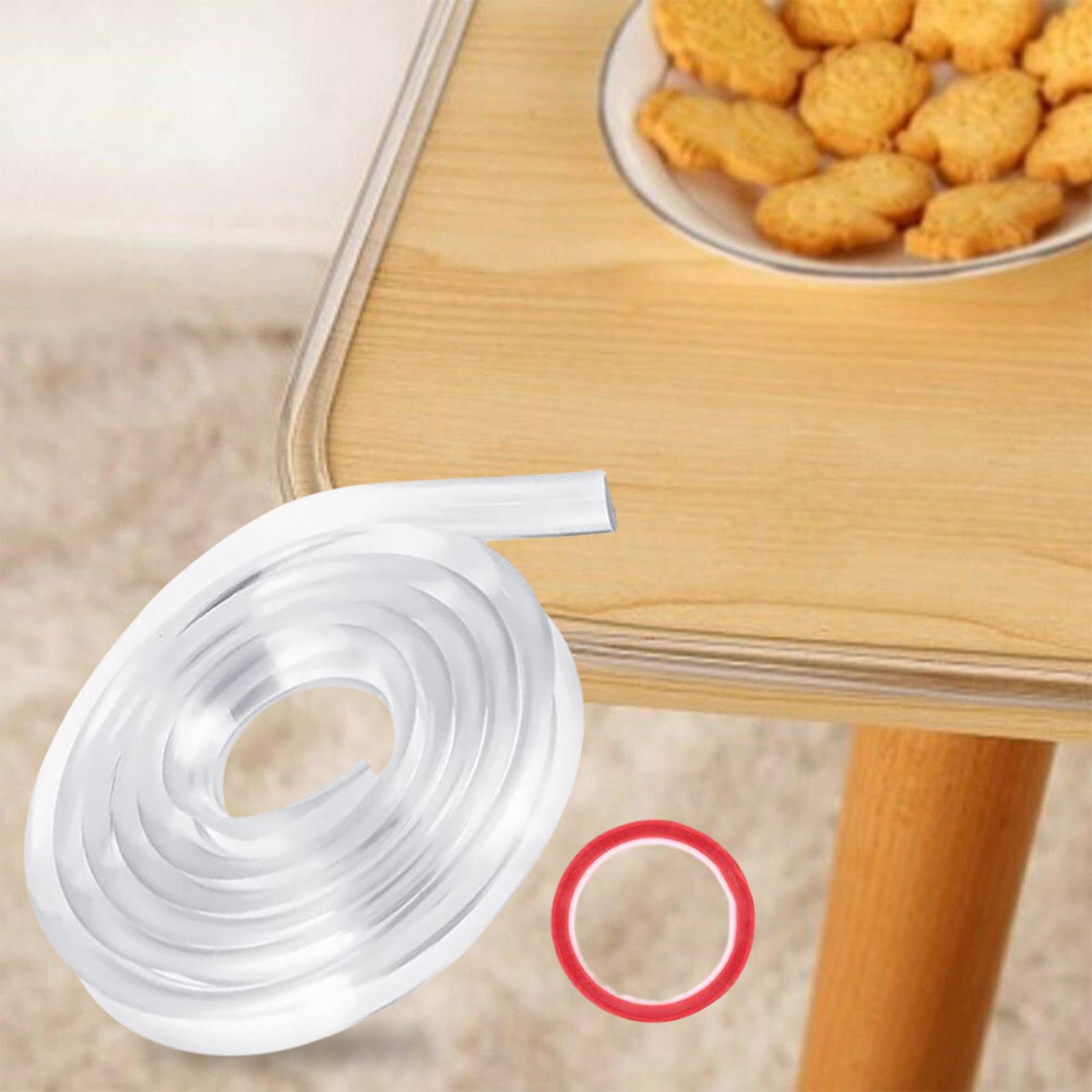 Strip Strip with Extra Tapes Silicone Against Sharp Corners Edge for Baby Table Edge Cabinets Child