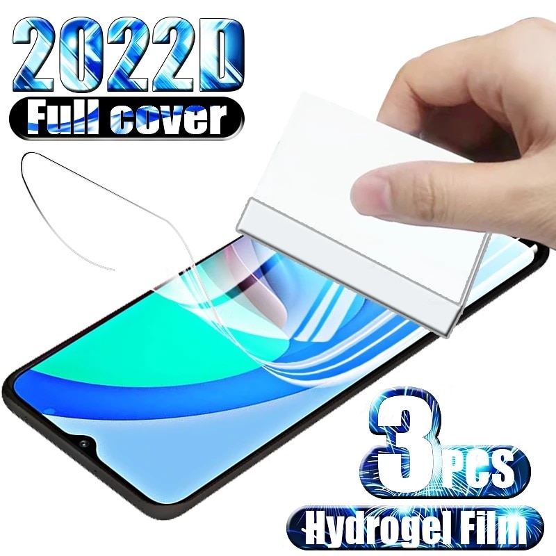 3PCS High Quality Protective film For OPPO A58 A78 A56s 5G Screen Protector For OPPO A1 Pro A58X Hydrogel Film Protect HD
