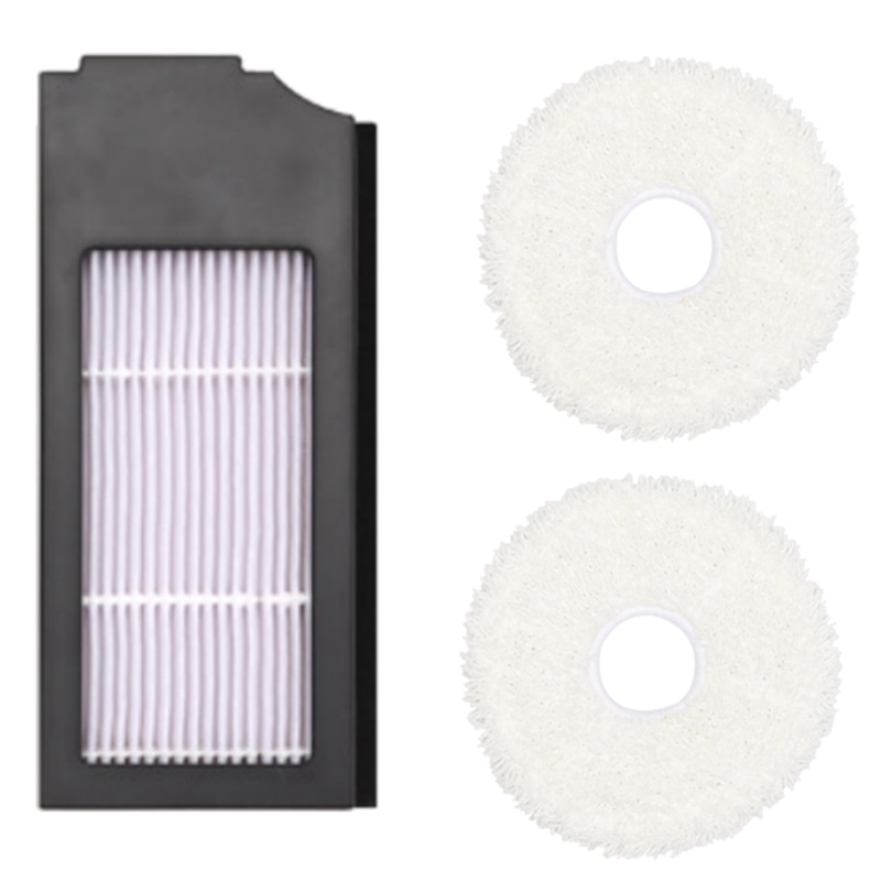 Hepa Filter Rag Replacement Parts Robot Vacuum Cleaner Sweeper Accessories Suitable For Ecovacs X1