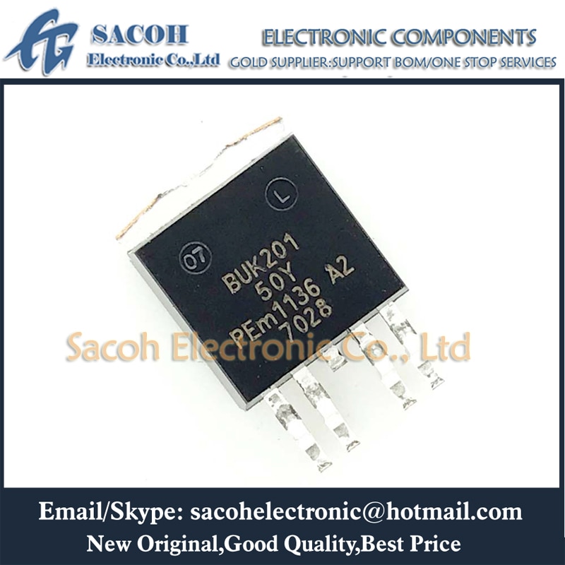 New Original 10Pcs BUK201-50Y BUK201 BUK200-50Y BUK202-50Y BUK203-50Y BUK204-50Y TO-263 High side switch