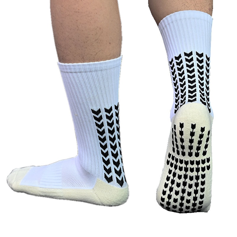 Men Anti Slip Sock Non Slip Anti-bacterial Elites Soccer Sport Football Sports Grip Socks For Men