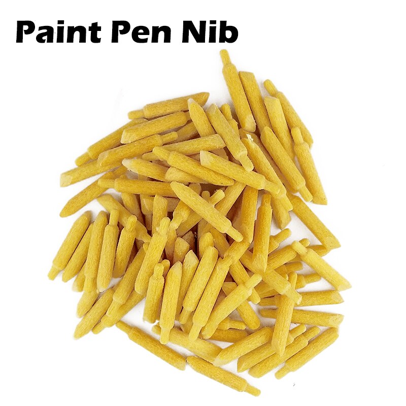 Paint Pen Nib High Quality Replace Nib Oblique Square Nibs Fine Nib Marker Nib Universal Refill Replaceable Nib Accessories