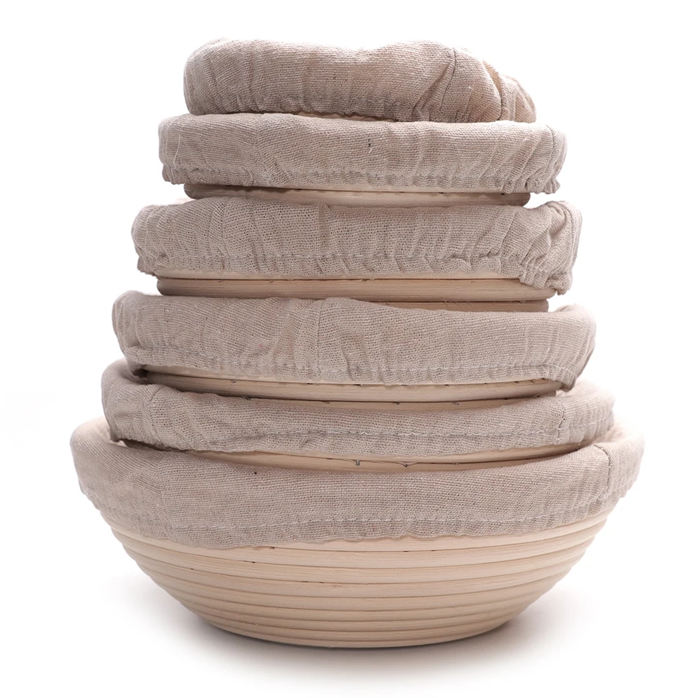 Proofing Basket  Bread Proofing Basket + Linen Liner Cloth for Professional & Home Bakers