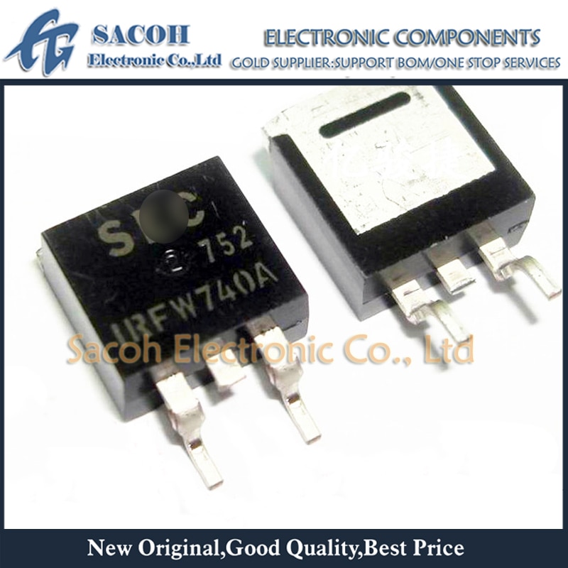 New Original 10Pcs IRFW740A IRFI740A IRFW730A TO-263/TO-262 10A 400V N-ch Power MOSFET