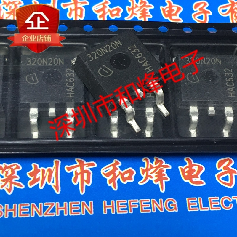 30pcs original new 320N20N IPB320N20N3G TO-263