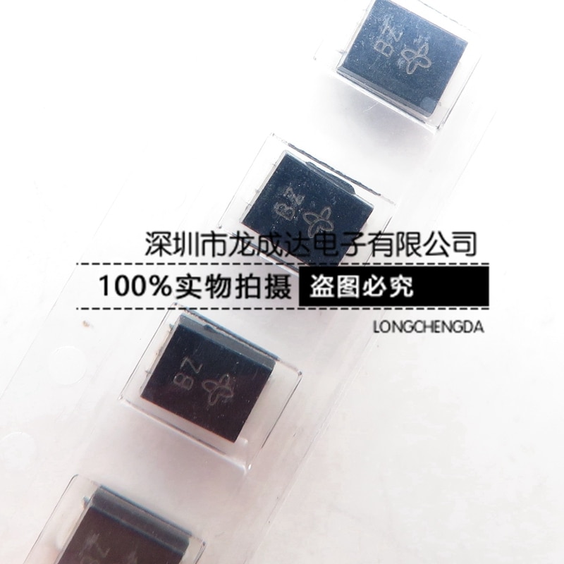 30pcs original new SMBJ24CA SMB screen printed BZ bidirectional TVS transient suppression diode