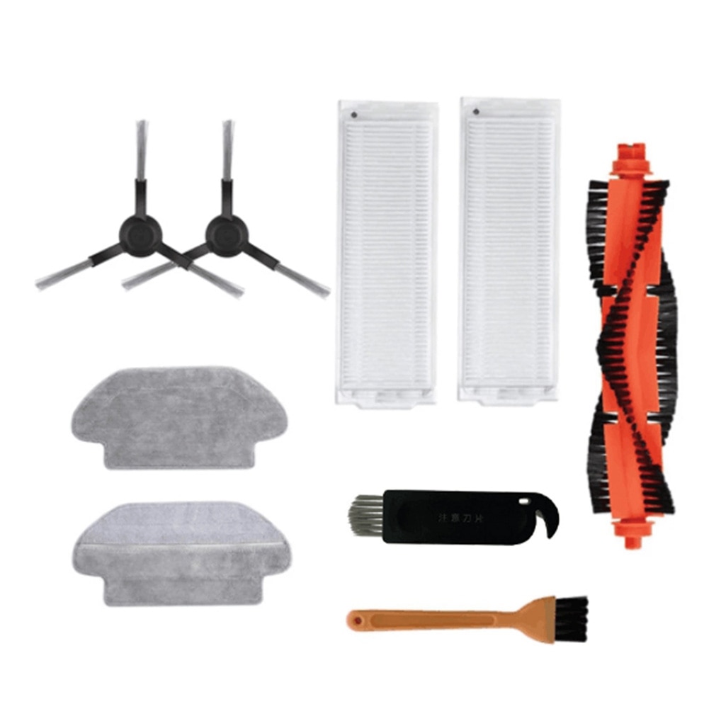 9PCS Filter Kit for Xiaomi Mijia Mi Robot Mop Pro STYTJ02YM for Viomi V2 P V-RVCLM21B Vacuum Cleaner Sweeper Replace