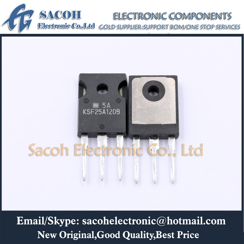 New Original 10Pcs KSF25A120B KCF25A40 KCF25A20 KCF20B60 KCF16A40 KCF16A20 TO-247 25A 1200V FRED Diode