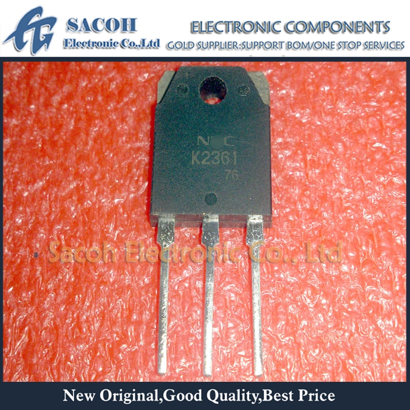 New Original 10Pcs 2SK2361 K2361 or 2SK2362 K2362 TO-3P 10A 450V N-CHANNEL MOSFET