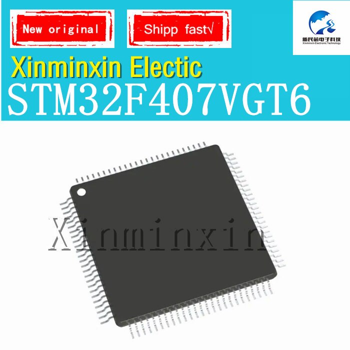 1PCS/lot STM32F407VGT6 LQFP100 IC chip New Original
