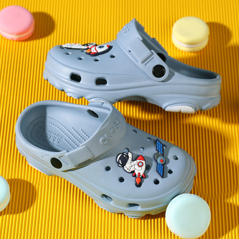 2023 Summer Sandals 3-15 Years Children's Slippers Baby Girls Shoes Non-Slip Clogs Cartoon Cute Infant Girls Sandals Boys S
