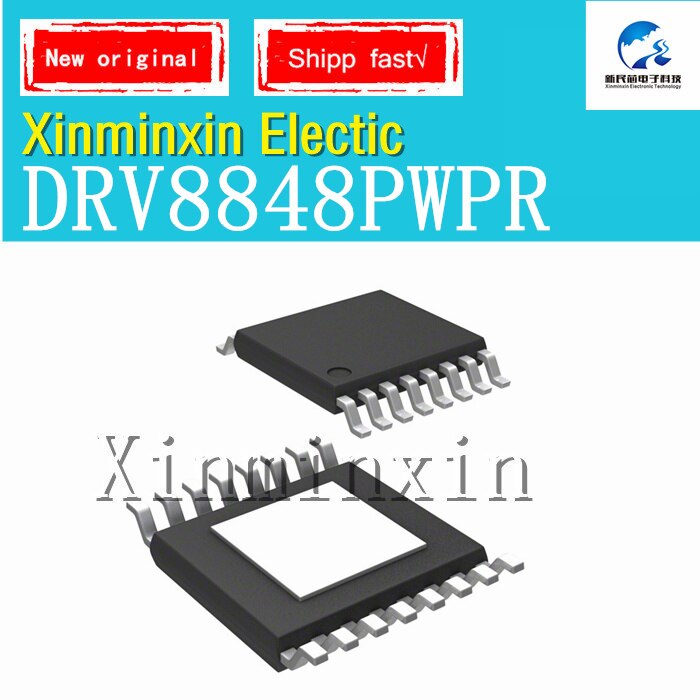 1PCS/lot DRV8848PWP DRV8848PWPR DRV8848 HTSSOP-16 IC chip New Original