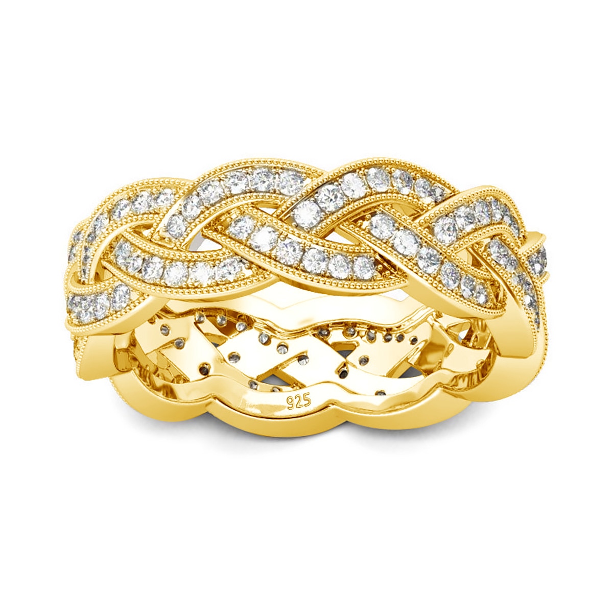 2023 Trend Chain Design Cuban Rings For Women With Moissanite Stones Real 925 Silver Hip Hop Jewelry For Women Pass Diamond Test