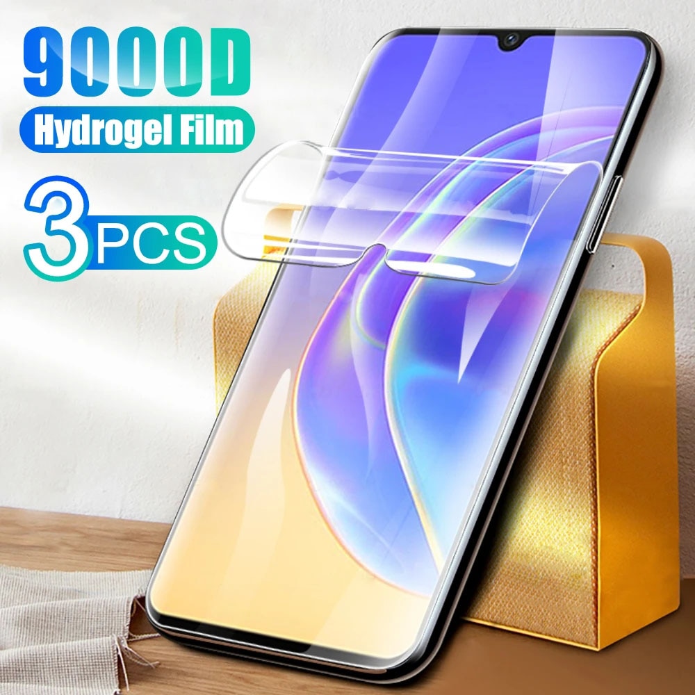 3PCS Protective Hydrogel Film For Vivo Y11 2019 Y11s Y21e Y21a Y12s Y17 Y10 Y20i Y20s Y30 Y31 Y50 Y51 Screen Protector
